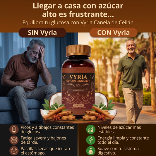 Ceylon Cinnamon - Mantiene los Niveles Saludables de Azúcar en Sangre