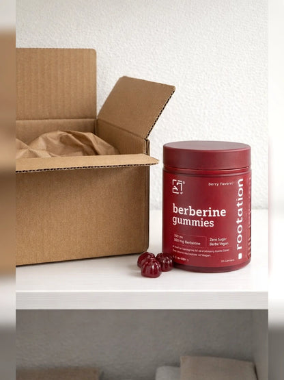 Gomitas de Berberina-500mg-Veganas