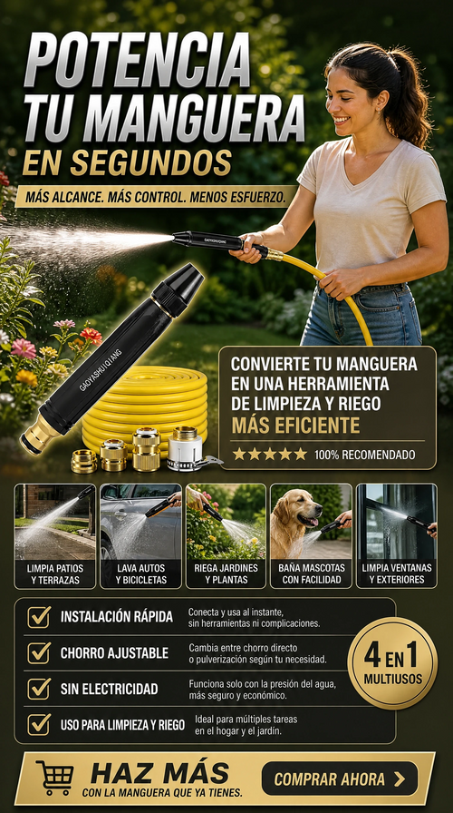 ADAPTADOR DE ALTA PRESIÓN PARA MANGUERA