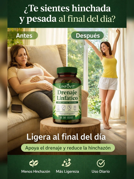 Drenaje Linfático - Suplemento Natural para el Higado y Desintoxicación